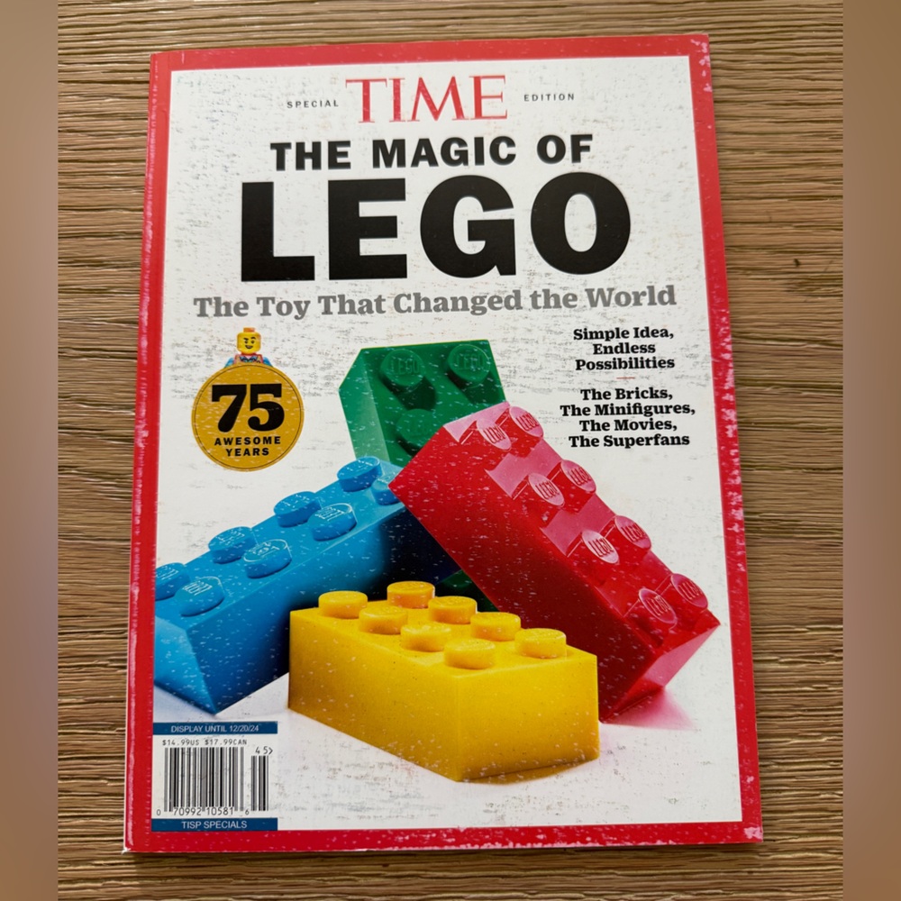 TIME The Magic of Lego Magazine